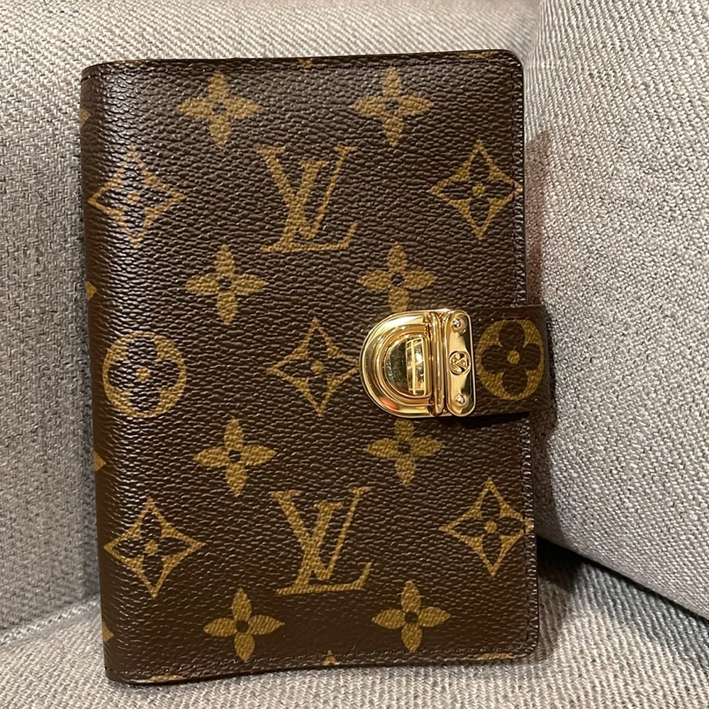 Louis Vuitton Pink koala interior Agenda pm Planner organizer